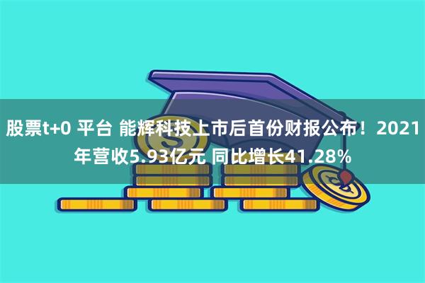 股票t+0 平台 能辉科技上市后首份财报公布！2021年营收5.93亿元 同比增长41.28%