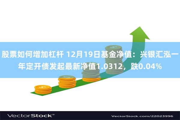 股票如何增加杠杆 12月19日基金净值：兴银汇泓一年定开债发起最新净值1.0312，跌0.04%